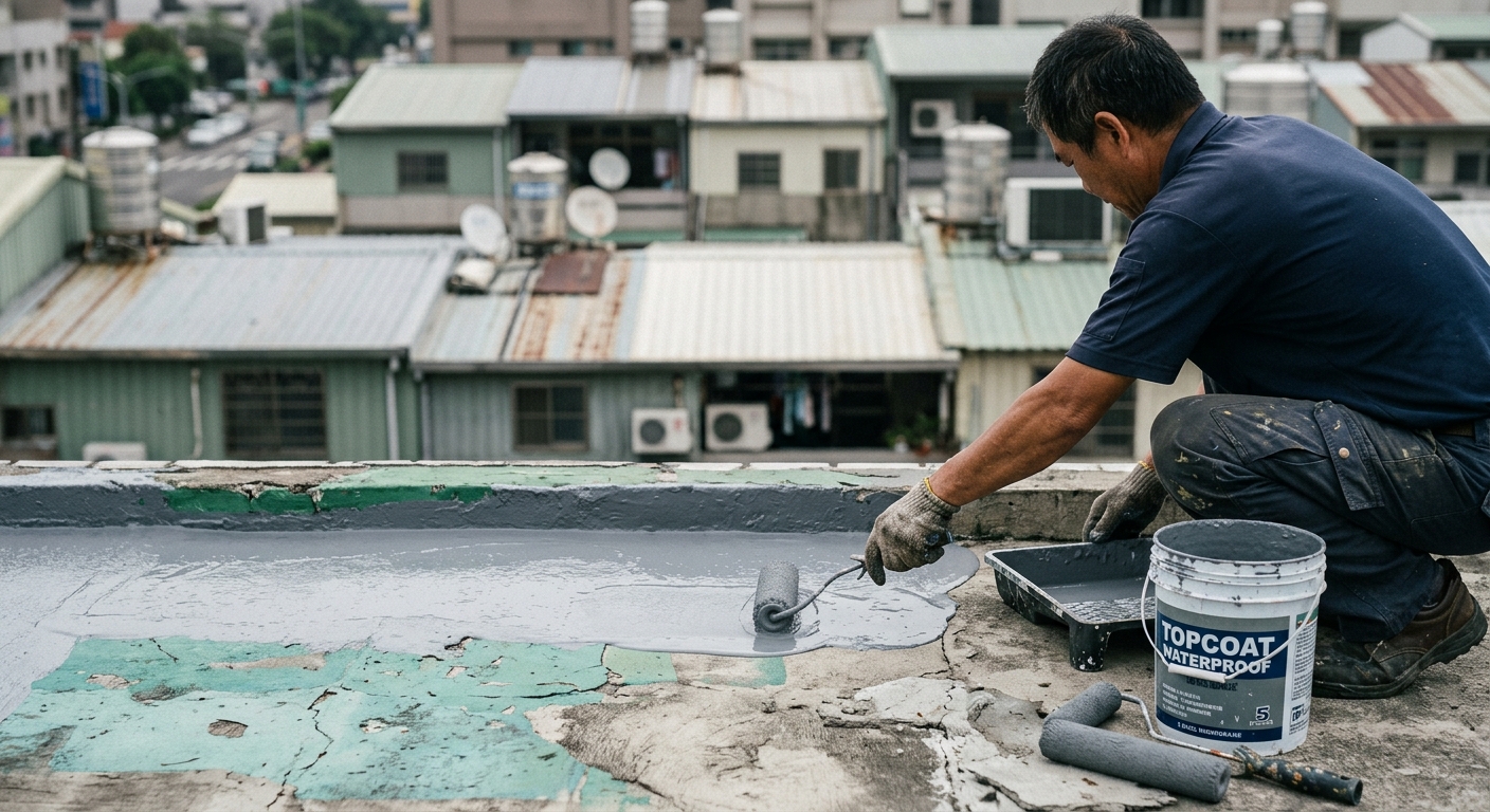 高雄頂樓防水工程費用2026年最新行情參考